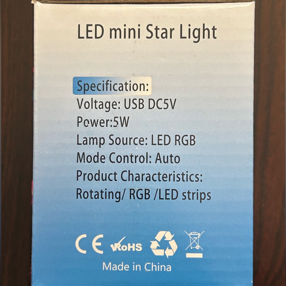 LED Mini Star Light Projector - Picture 2 of 4